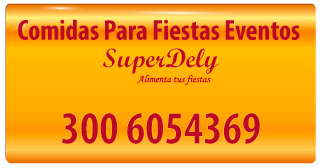 comida para fiestas y eventos infantiles