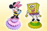Decoracion con personajes
