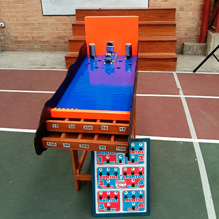 Juegos feria de pueblo: rana