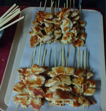 Pinchos de Carne