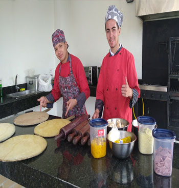 Salchipapa Nugets Pizza